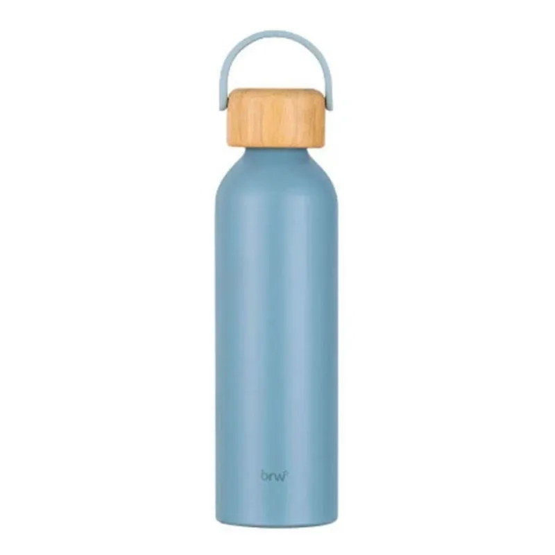 Garrafa De água Em Alumínio 500ml Ga0601 Azul Bali - Brw