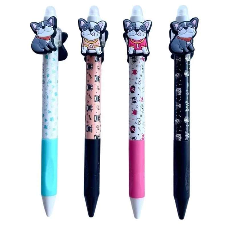 Caneta Esferográfica Apagável Pug Diversos Modelos