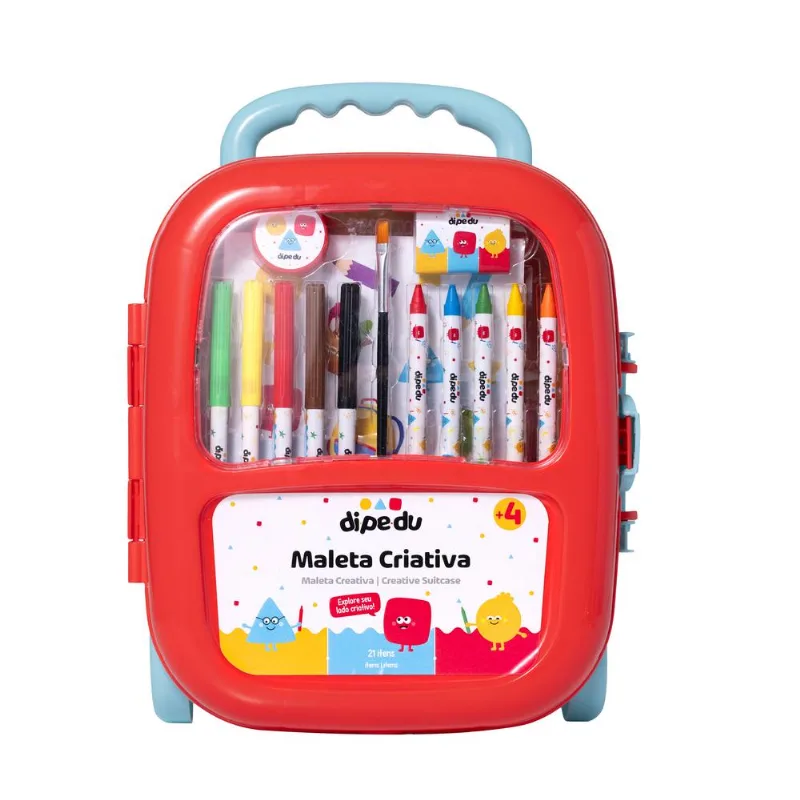 Maleta Criativa Com 21 Unidades Brw