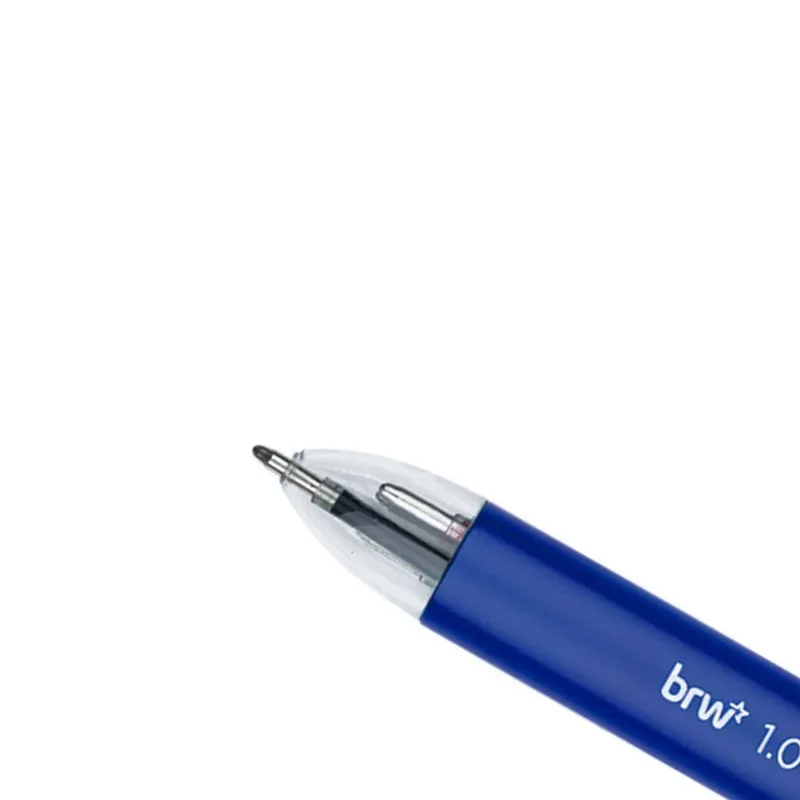 Caneta Esferográfica Retrátil 1.0mm Mini Touch 4 Cores Brw
