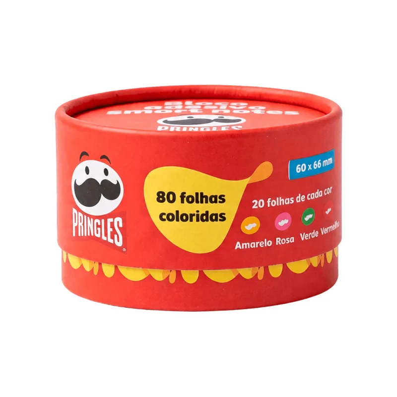 Bloco Adesivo Smart Notes Pringles 4 Blocos Brw - LC - Papelaria