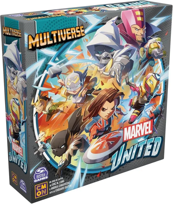 Marvel United: Multiverse - Galápagos - LC - Jogos E Colecionáveis