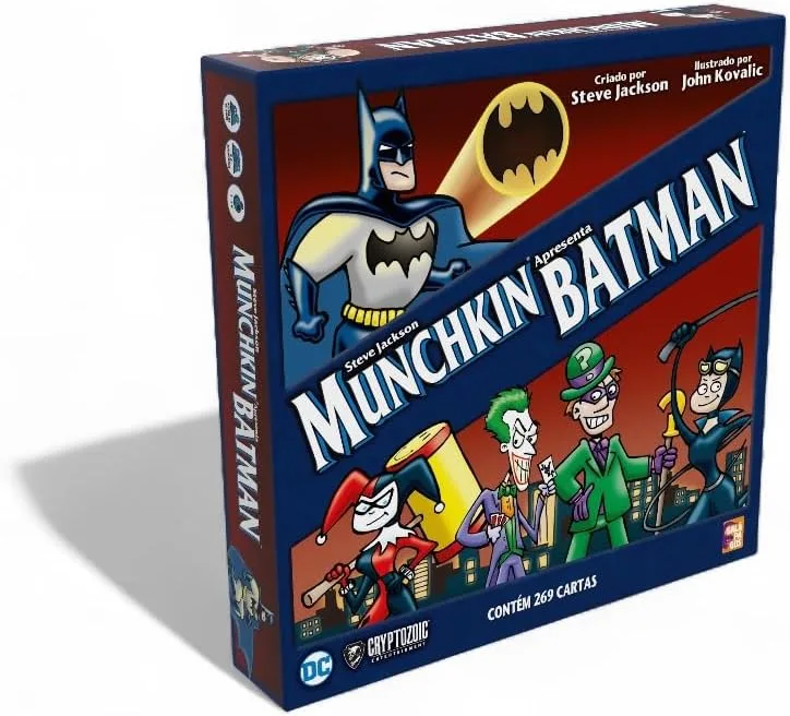 Munchkin Batman - Galapagos - LC - Jogos E Colecionáveis