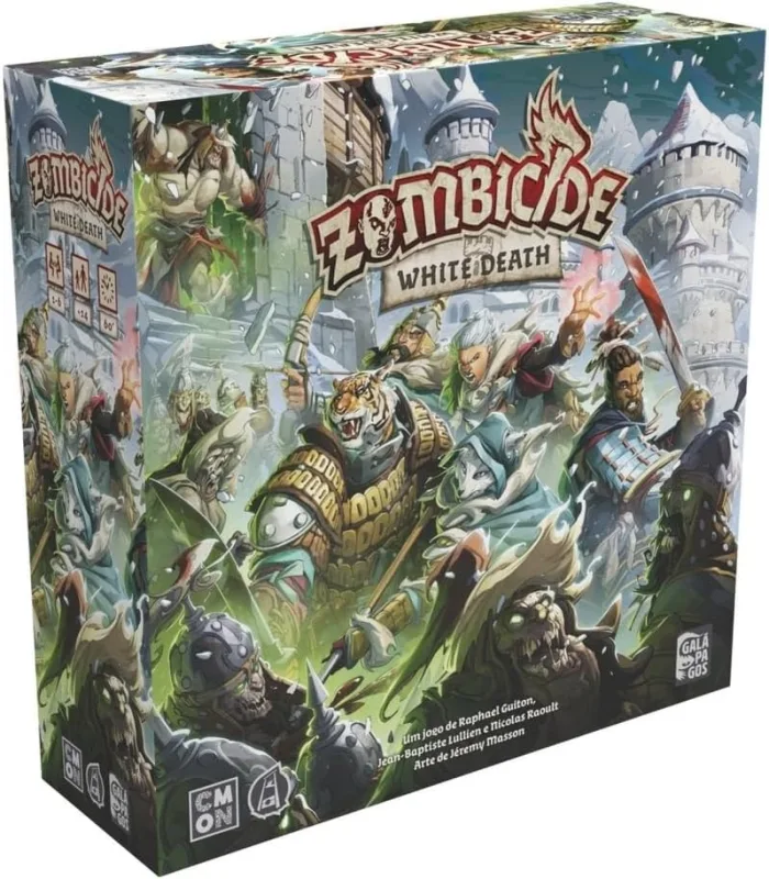 Zombicide: White Death - Galapagos - LC - Jogos E Colecionáveis