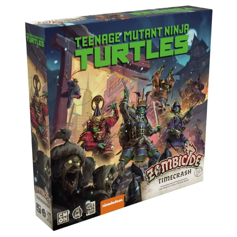 Expansão Zombicide: White Death - TMNT Timecrash Galapagos