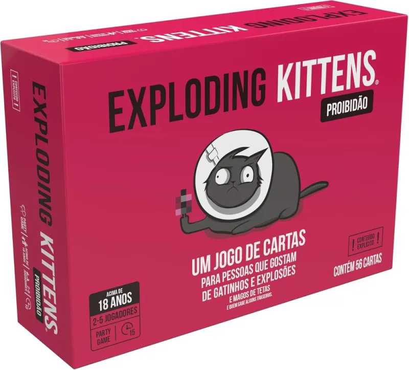 Exploding Kittens - Proibidão - Galápagos - LC