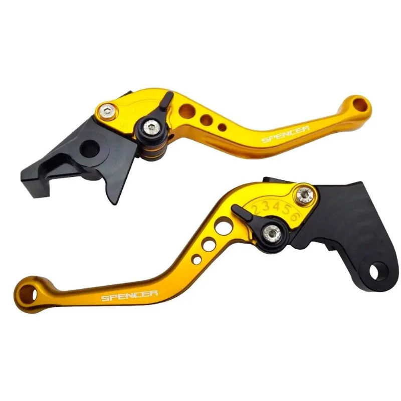 Manete Spencer Para Moto Esportiva Freio À Tambor Titan/Fan 125/150/160 E Pop 100/110 Dourado Escuro (MP)