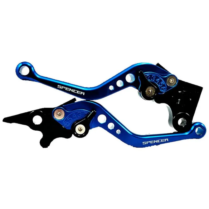Manete Spencer Para Moto Esportiva Freio À Tambor Titan/Fan 125/150/160 E Pop 100/110 Azul (MP)