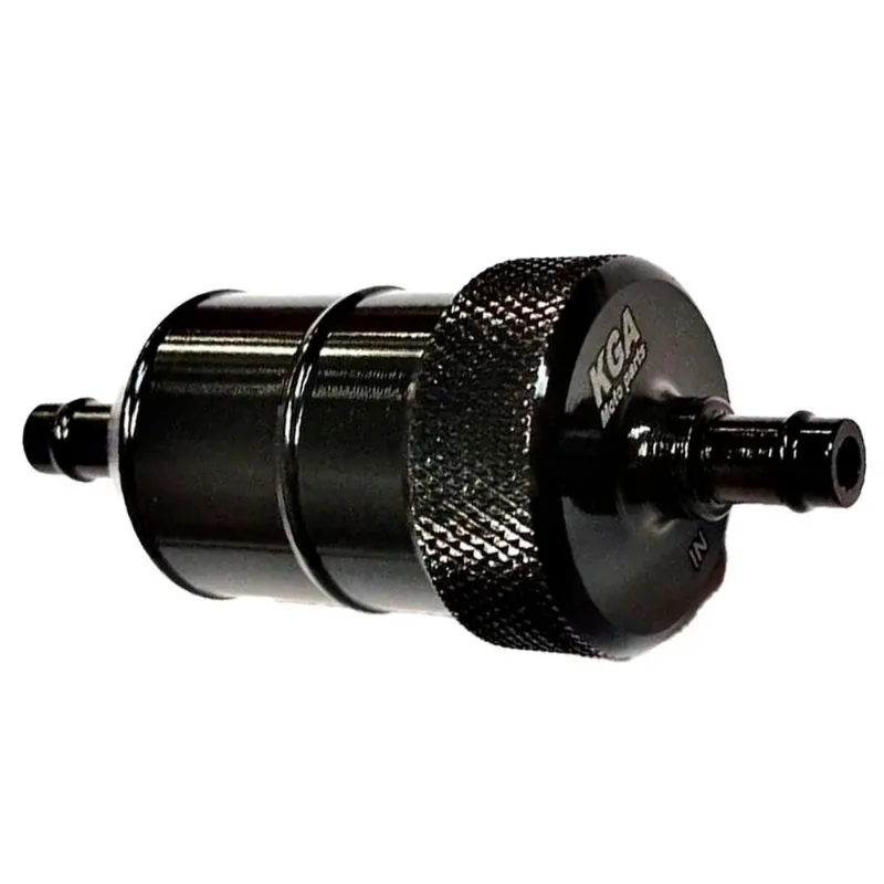 Filtro De Combustível De Moto KGA Esportivo Preto (MP)