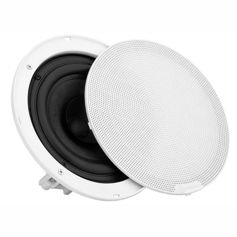 Arandela Taramps Redonda 6 80 Watts Rms 8 Ohms - Branca