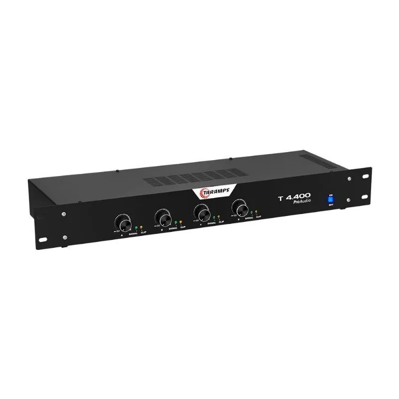Amplificador Profissional T4400 400wrms Taramps 4 Canais