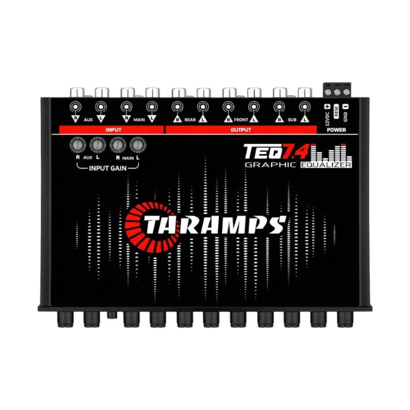 Equalizador De Som Automotivo Estéreo Taramps TEQ 7.4 12V (MP)