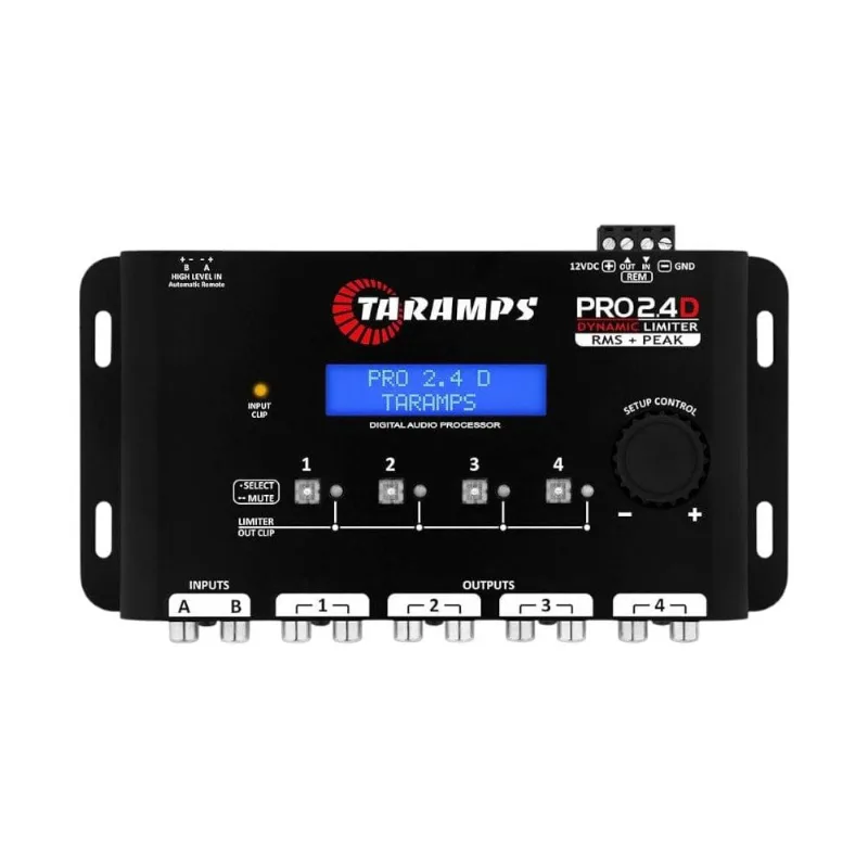 Processador De Áudio Automotivo Taramps Digital PRO 2.4D Dynamic Peak (MP)