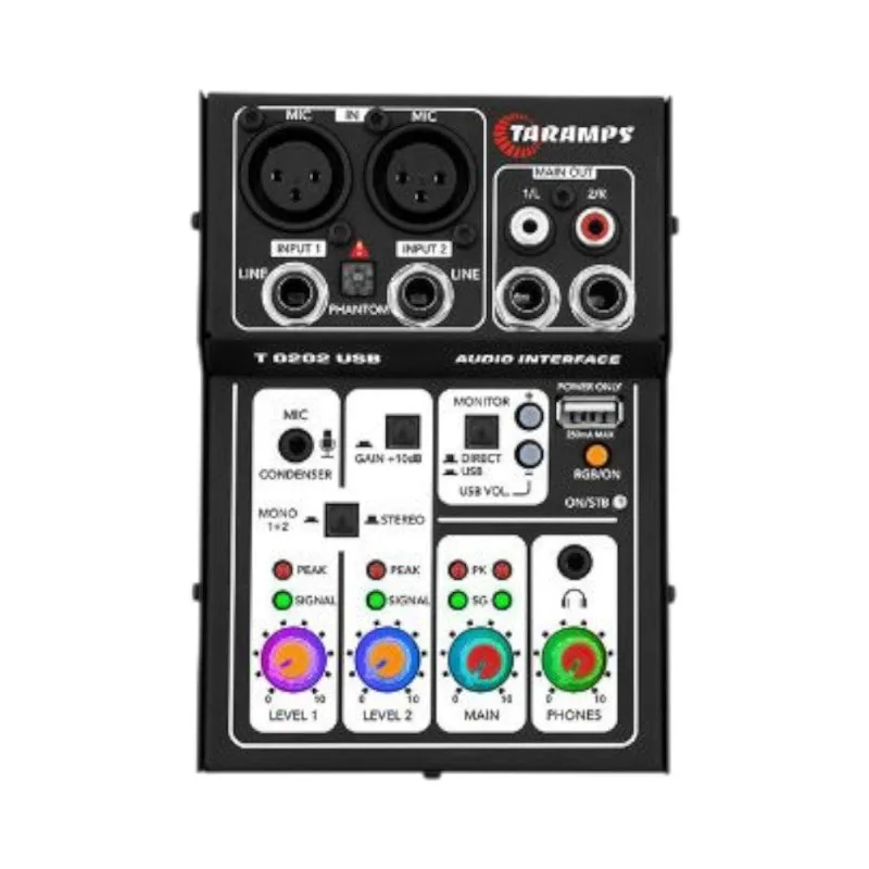 Mesa De Som Automotiva Taramps T 0202 Interface (MP)
