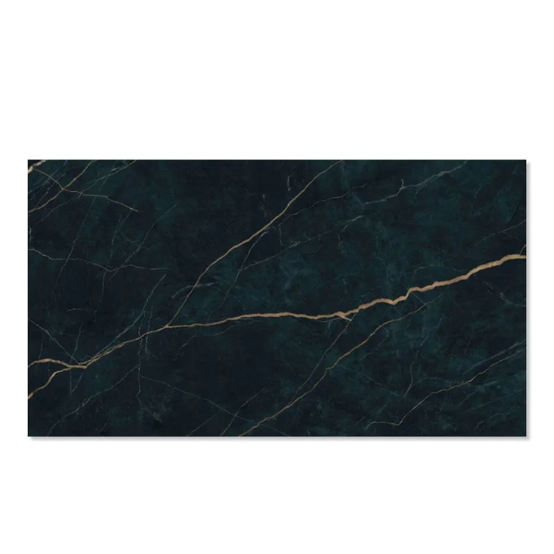 Piso Petróleo Retificado Polido Preto 62x120cm 2,98m2