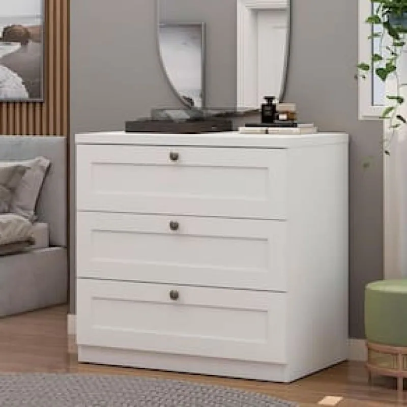 Cômoda Genialflex Infinity com 3 Gavetas e 79 cm de Largura - Genialflex - Móveis