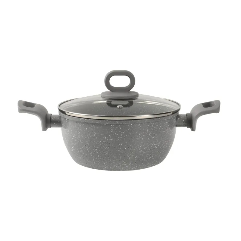 Caçarola BLACK+DECKER Ceramic 24cm 4,5L Indução - black&decker - Utilidades Domesticas