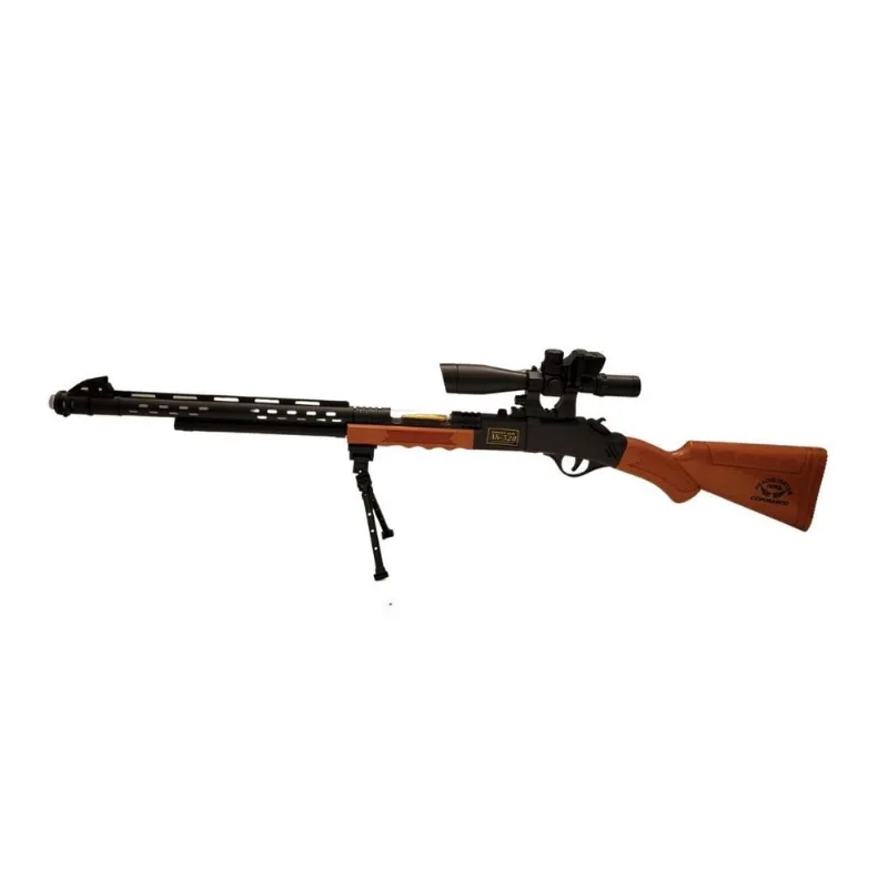Brinquedo Sniper Md10255 Com Luz E Som - Jmd Toys