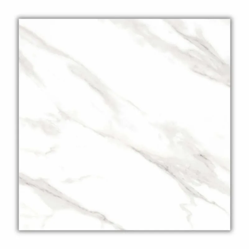 Porcelanato Marble White Retificado Polido Branco 60x60cm 2,16m2 (Lote 1)