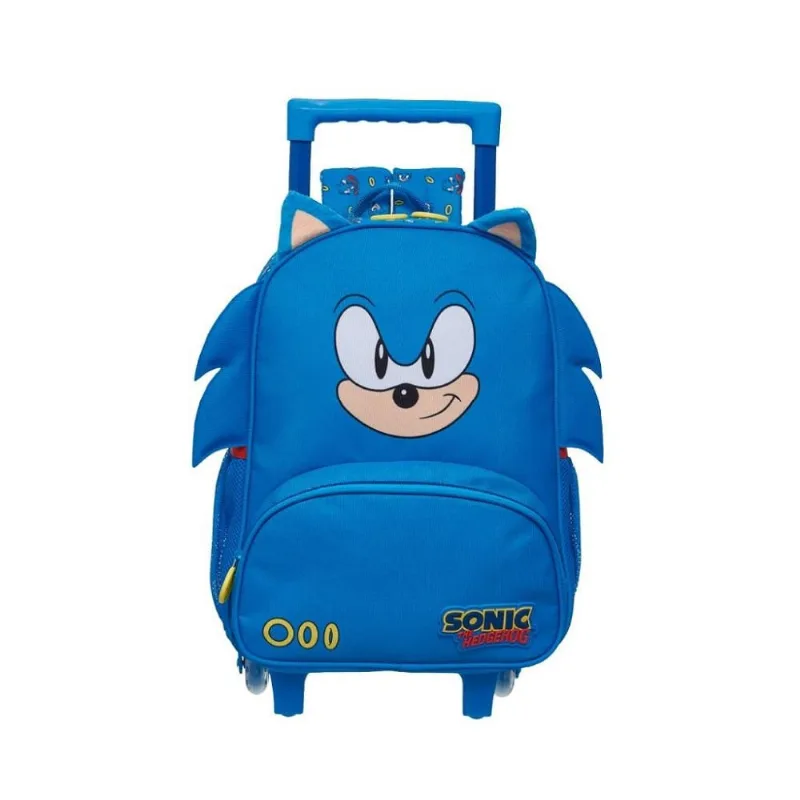 Mochila de Rodinhas Com Alças Pacific Sonic Tiny Azul Único