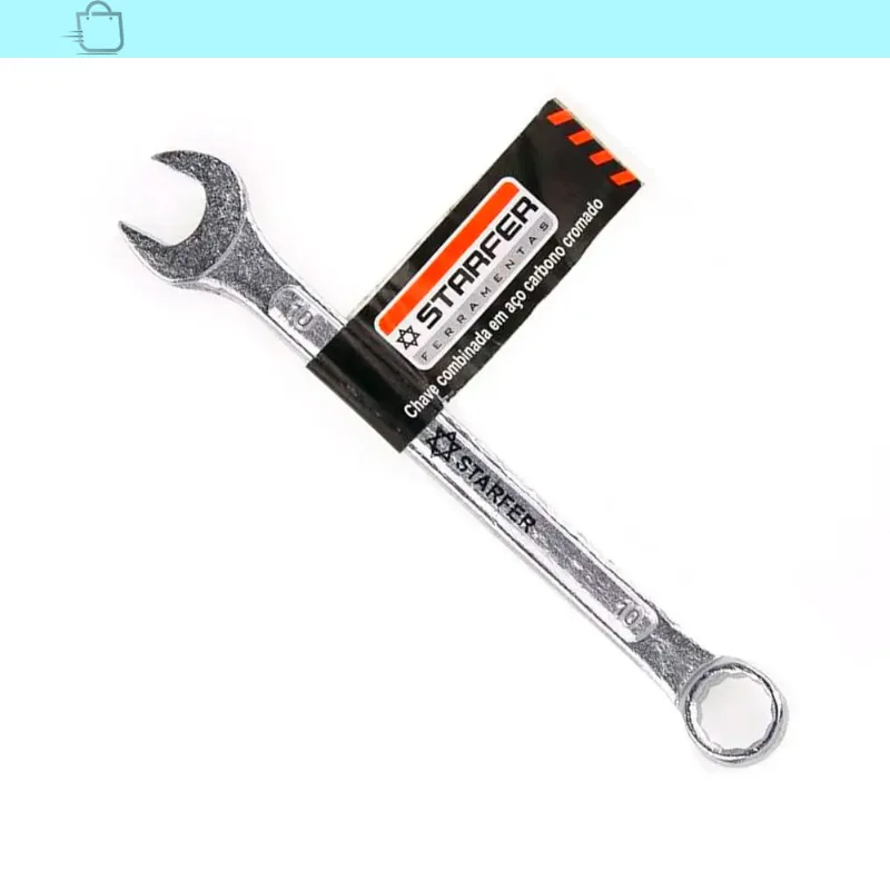 Chave Combinada Starfer Boca E Estrela Tamanho:10mm
