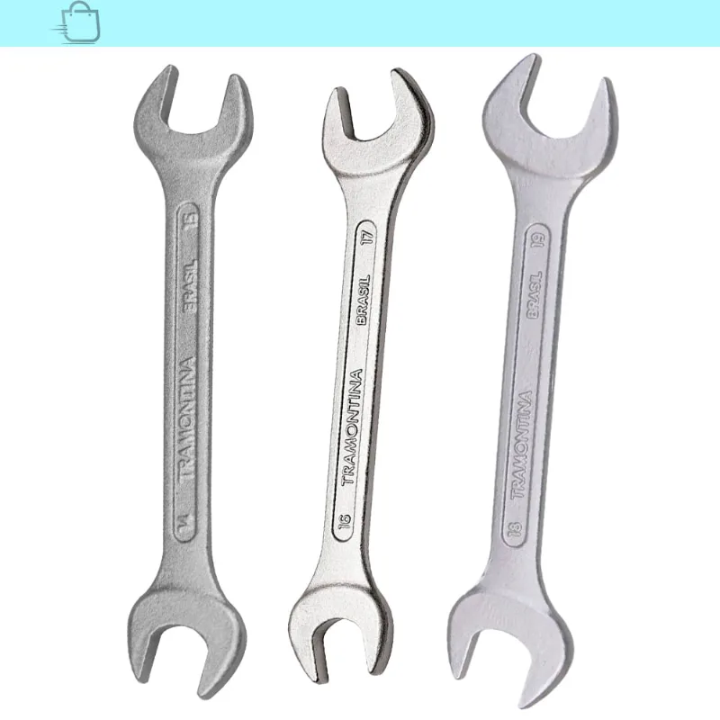Kit Chave Fixa Tramontina Aço Cromado 3 Peças 14 A 19 Mm