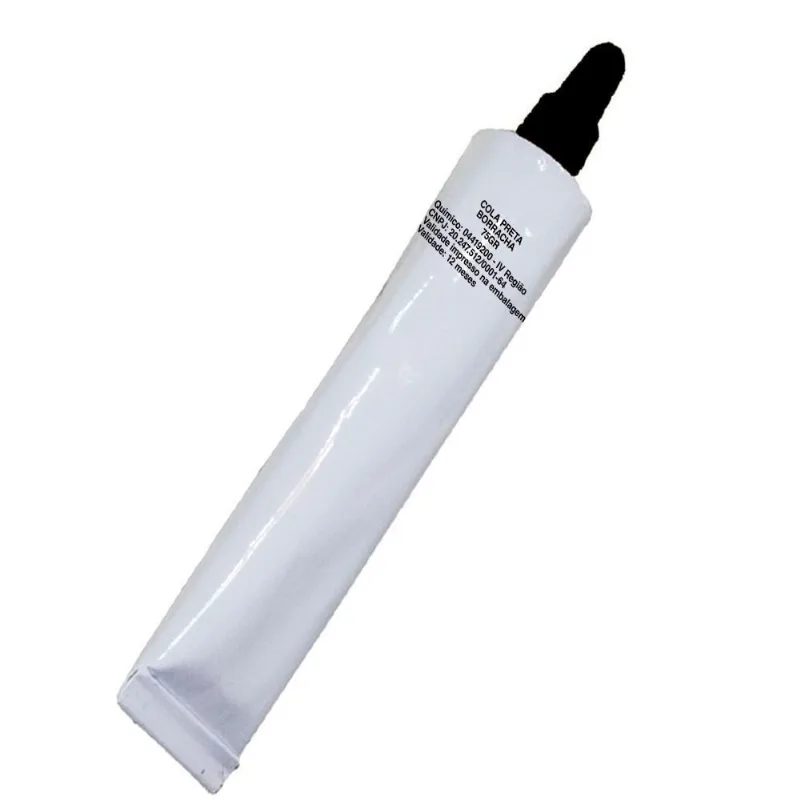 Cola Preta Adesivo De Reparo Alto Falantes 75gr