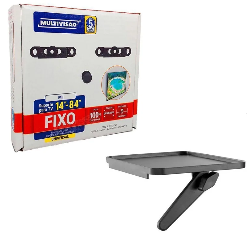 Suporte Tv Fixo Samsung 50 Pol Parede Painel + Suporte Multi
