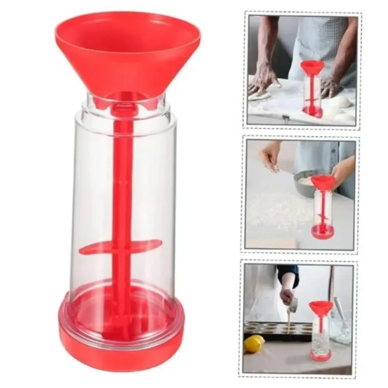 Misturador de Farinha de Plástico com Peneira - Sortida - Genérica - Utilidades Domesticas