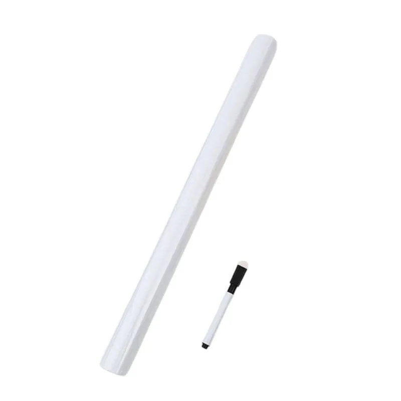 Papel de Parede Adesivo PVC Quadro Branco Com Marcador - 2 Metros - TOP RIO