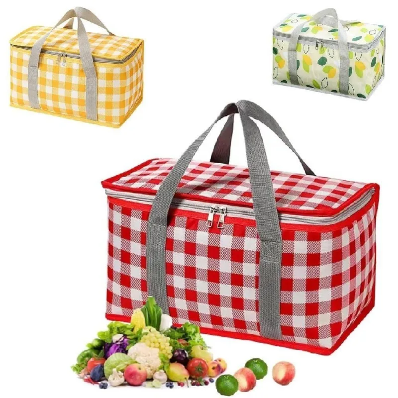 Bolsa Térmica Portátil Cooler Dobrável 12L Impermeável para Camping Viagem e Piquenique - OUTRAS