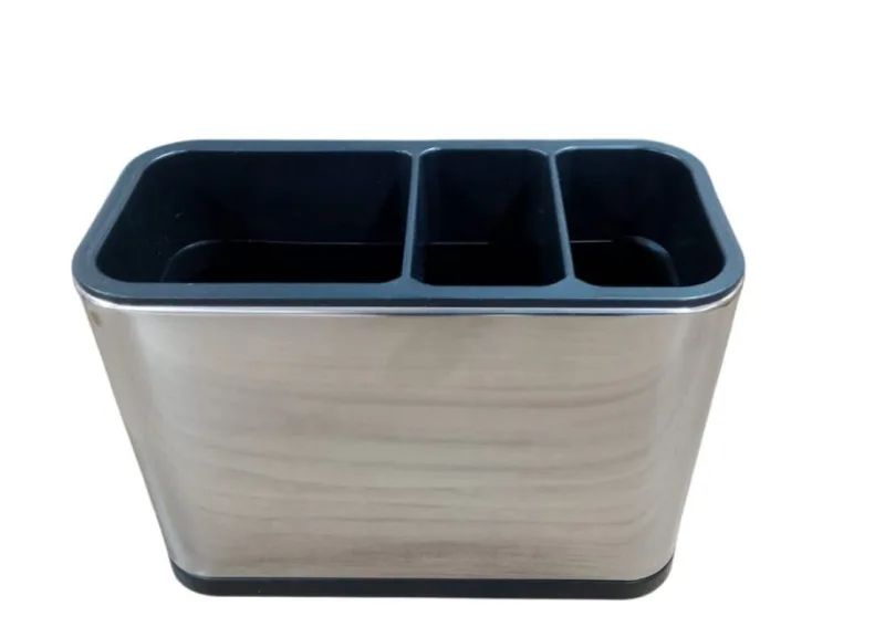 Porta Talheres de Inox - Top Rio - Utilidades Domesticas