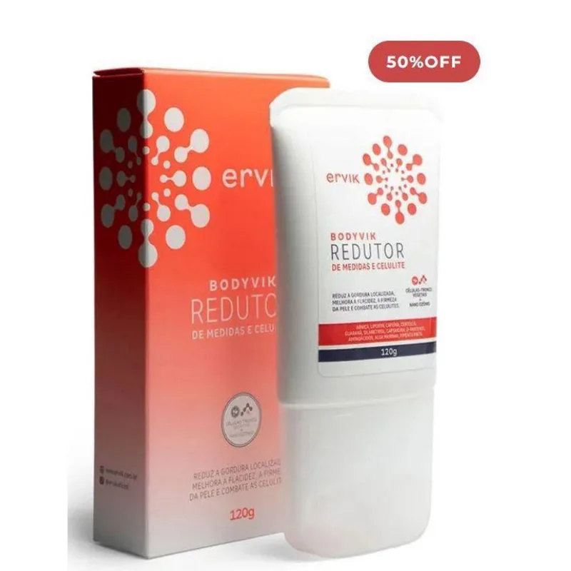 Creme Redutor De Medidas E Celulite Bodyvik