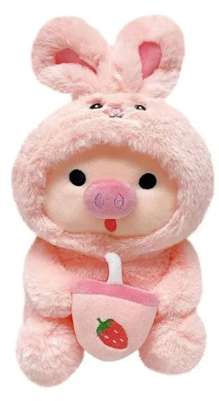 Pelúcia Pig Fantasia - LC - Brinquedos
