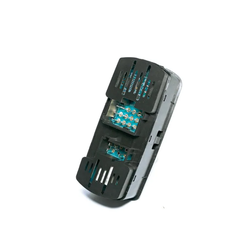 Botão Do Vidro Elétrico Mercedes Atego Axor Lado Motorista com Desembaçador Retrovisor Led Verde - Ospina - OSP021244