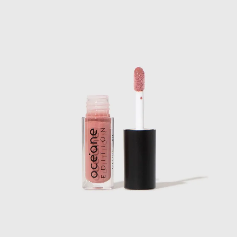 Mini Brilho Labial Nude - Glossy Me Shimmer Brown Océane Edition 1g Não
