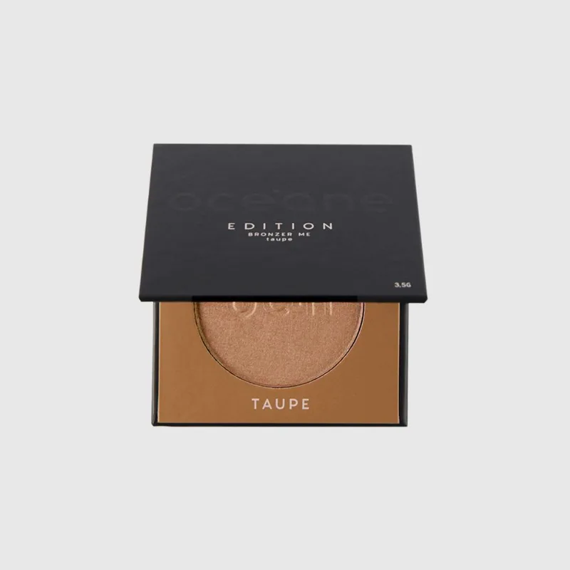 Bronzer em Pó Marrom Dourado - Bronzer Me Taupe Océane Edition - Océane