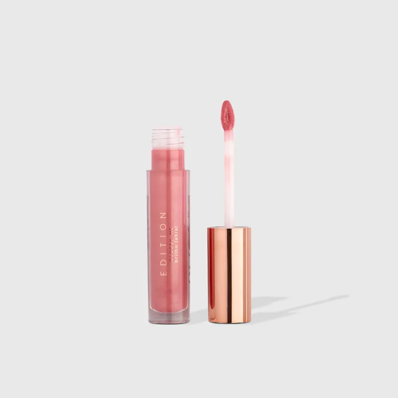 Brilho Labial Glossy - Glossy Me Rosé Pink Océane Edition 4g - Océane