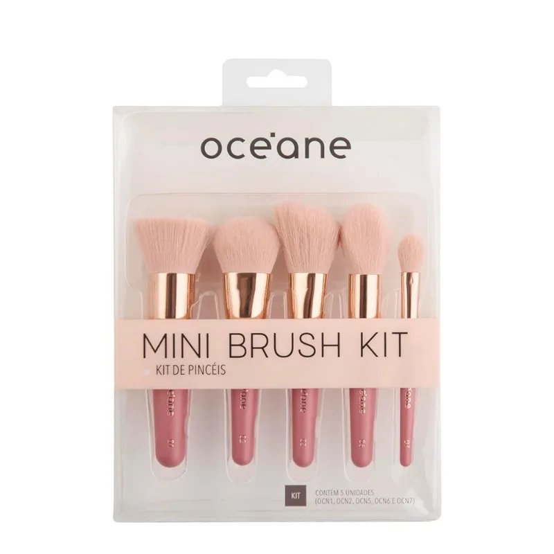 Océane Edition Kit 5 Mini Brush - Mini Pincéis - Océane