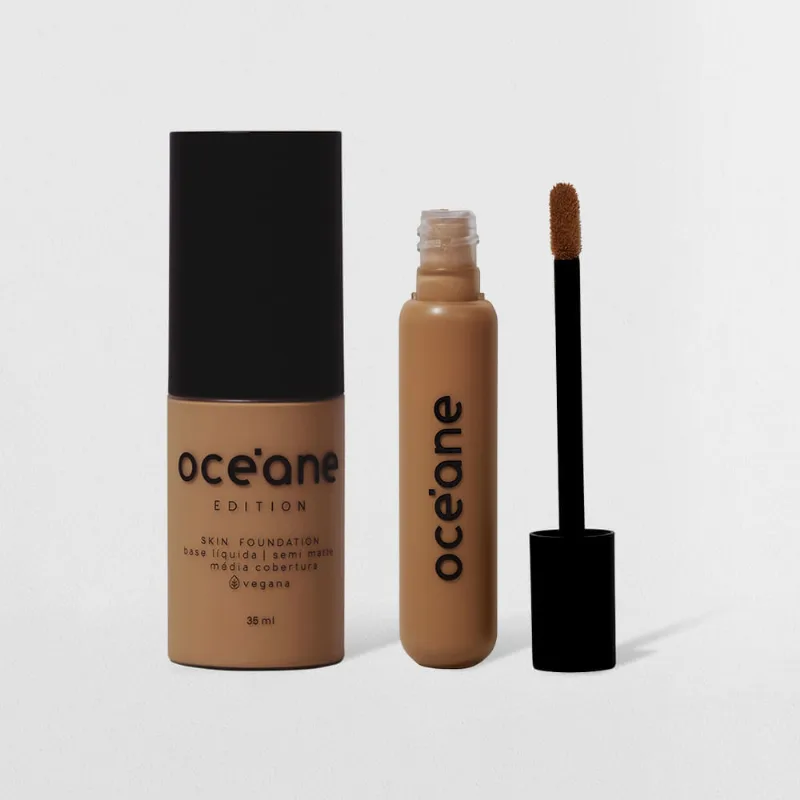 Kit Base Líquida 400m + Corretivo Medium Tan Océane Edition (2 Produtos) - Océane