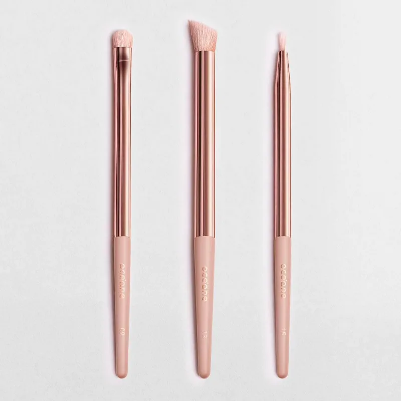 Kit 3 Pincéis para Olhos Océane (3 Produtos) - Océane
