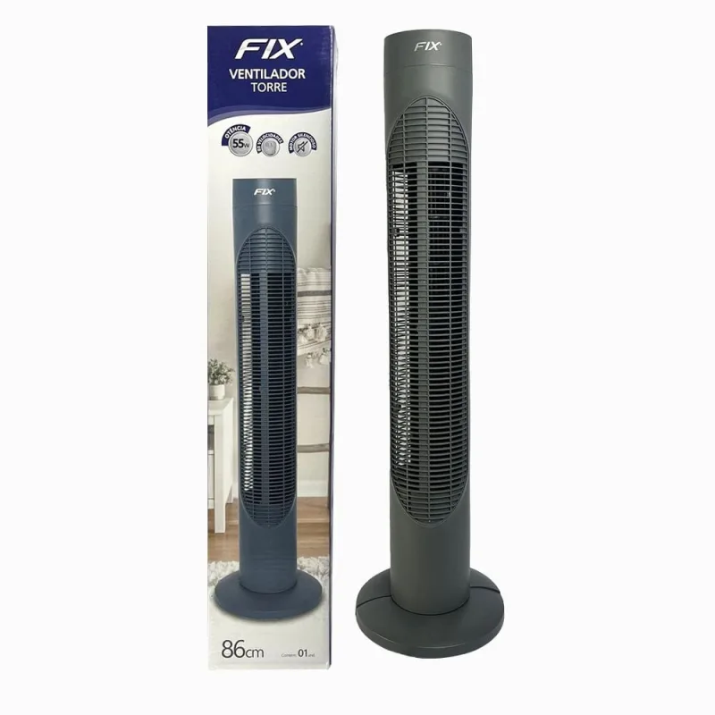 Ventilador de Torre 3 Níveis de Velocidade - 127V - FIX