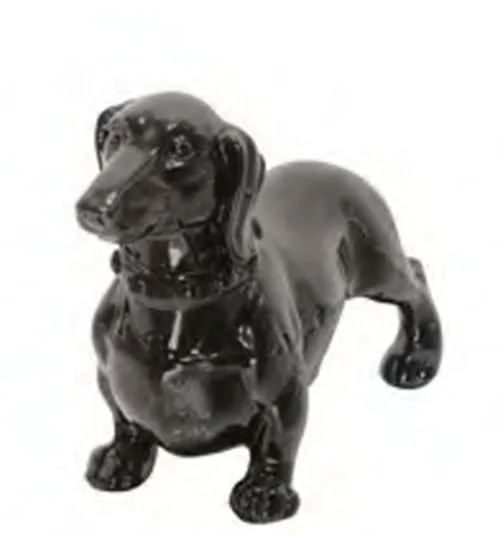 Escultura Dachsund Preto - LC