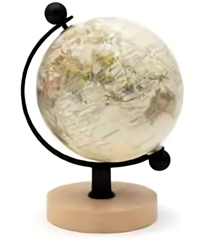 Globo Mundi Grano Branco E Creme - LC
