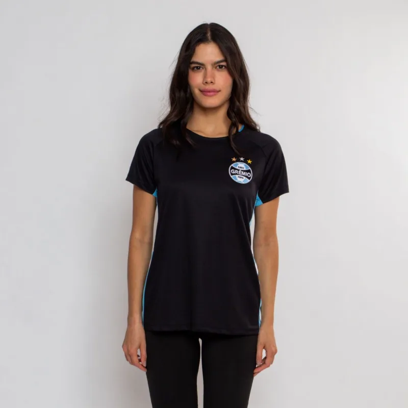 Camiseta Baby Look Grêmio Oficial Esportiva Raiz e Orgulho - Grêmio