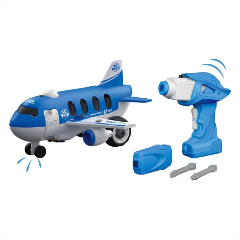 Avião monta e desmonta