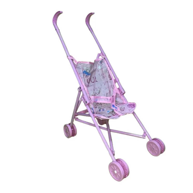 Brinquedo Infantil Carrinho de Passeio Para Boneca - hk Brinquedos - Não Disponível