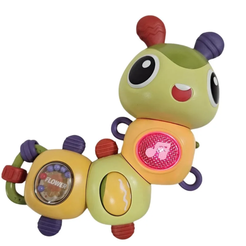 Brinquedo Infantil Centopéia Musical De Atividades Luz e Som - hk Baby