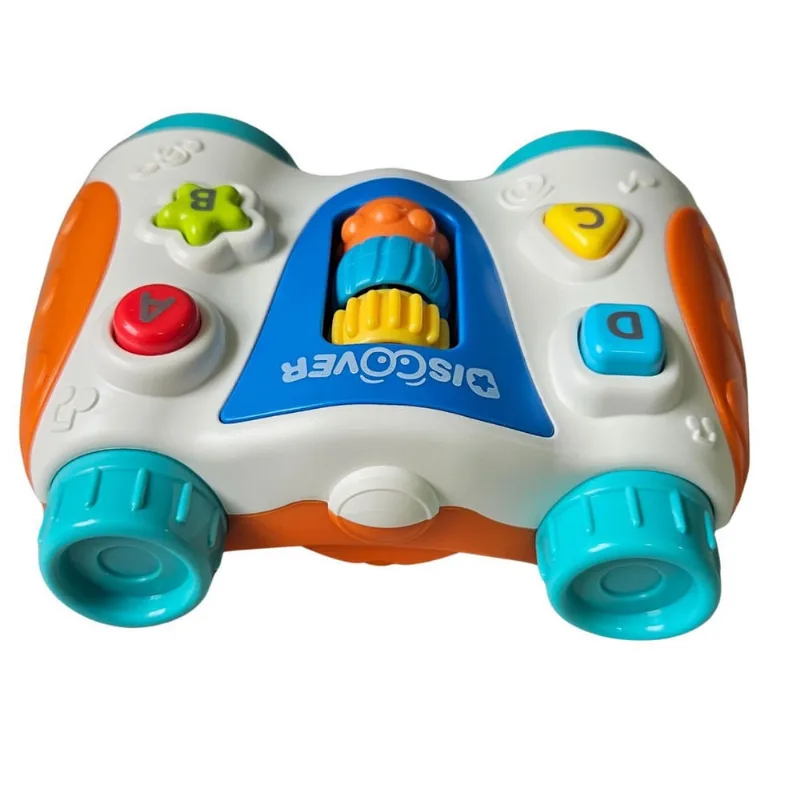 Brinquedo Infantil Binóculo Musical C / Luz E Som - hk Brinquedos
