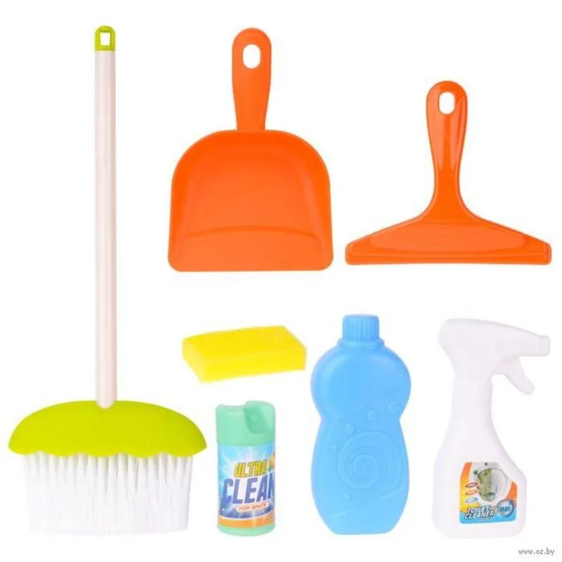 Kit De Limpeza Infantil Cleantools 7 Peças N244180-9 Quanhe